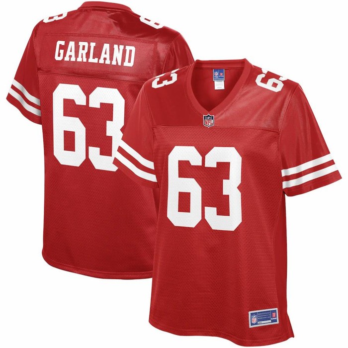 Ben Garland San Francisco 49ers Nfl Pro Line Womens Player Jersey - Scarlet