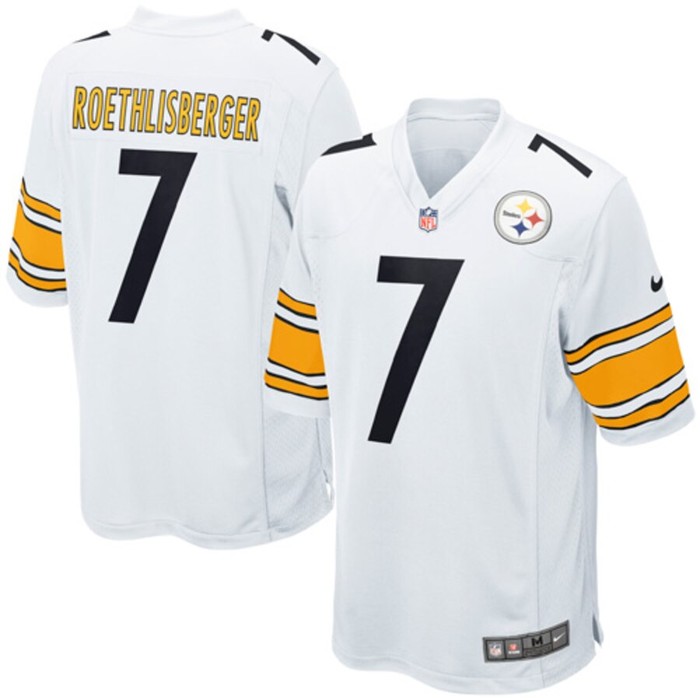 Ben Roethlisberger Pittsburgh Steelers Nike Youth Game Jersey - White