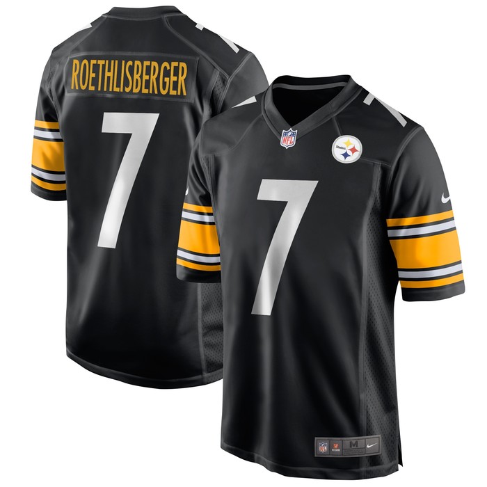 Ben Roethlisberger Pittsburgh Steelers Team Game Jersey - Black Nfl