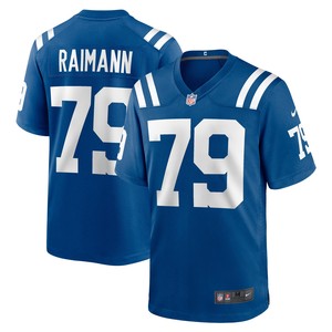 Bernhard Raimann Indianapolis Colts Player Game Jersey - Royal Nfl