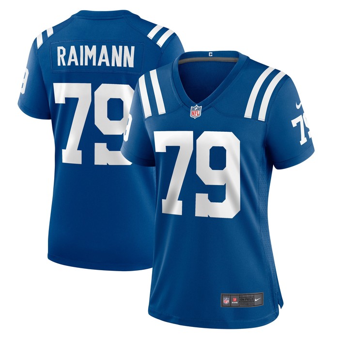 Bernhard Raimann Indianapolis Colts Womens Player Game Jersey - Royal Nfl