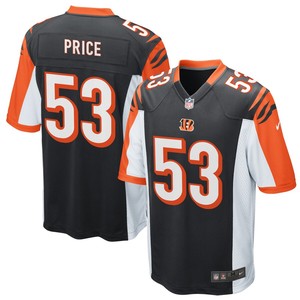 Billy Price Cincinnati Bengals Nike Game Jersey - Black