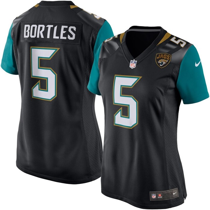 Blake Bortles Jacksonville Jaguars Nike Womens Game Jersey - Black