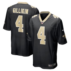 Blake Gilikin New Orleans Saints Game Player Jersey - Black Nfl