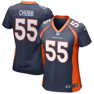 Bradley Chubb Denver Broncos Womens Game Jersey - Navy Nfl