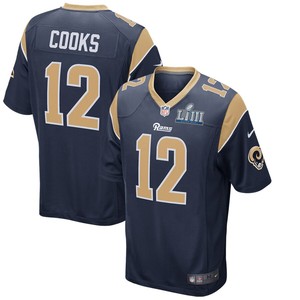 Brandin Cooks Los Angeles Rams Nike Super Bowl Liii Bound Game Jersey - Navy