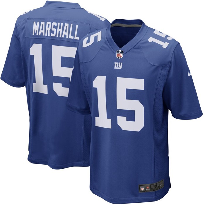 Brandon Marshall New York Giants Nike Game Jersey - Royal - Cocomos