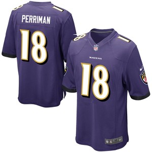 Breshad Perriman Baltimore Ravens Nike Game Jersey - Purple