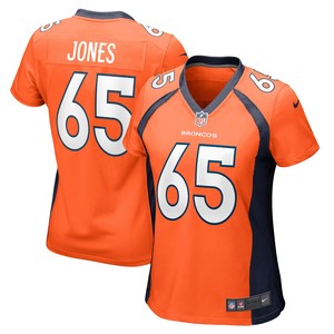 Brett Jones Denver Broncos Womens Game Jersey - Orange Nfl