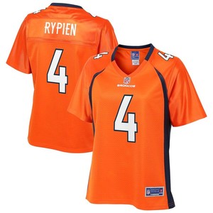 Brett Rypien Denver Broncos Nfl Pro Line Womens Team Player Jersey - Orange