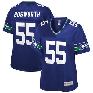 Brian Bosworth Seattle Seahawks Nfl Pro Line Womens Retired Player Jersey - Royal