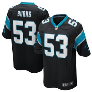 Brian Burns Carolina Panthers Game Jersey - Black Nfl