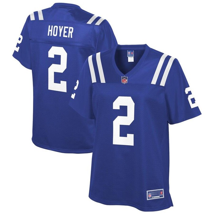 Brian Hoyer Indianapolis Colts Nfl Pro Line Womens Player Jersey - Royal