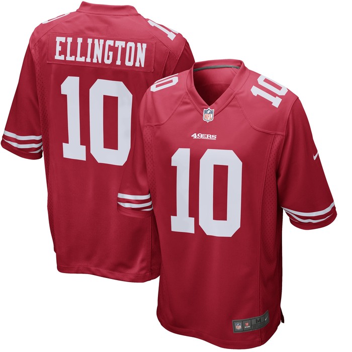 Bruce Ellington San Francisco 49ers Game Jersey - Scarlet Nfl