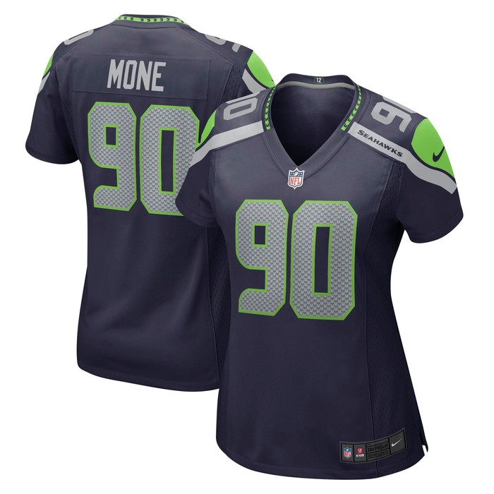 Bryan Mone Seattle Seahawks Womens Game Jersey - College Navy Nfl