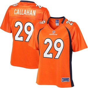 Bryce Callahan Denver Broncos Nfl Pro Line Womens Primary Player Jersey - Orange