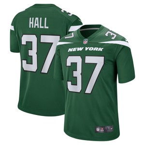 Bryce Hall New York Jets Game Jersey - Gotham Green Nfl