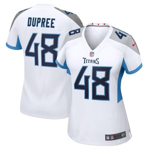 Bud Dupree Tennessee Titans Womens Game Jersey - White Nfl