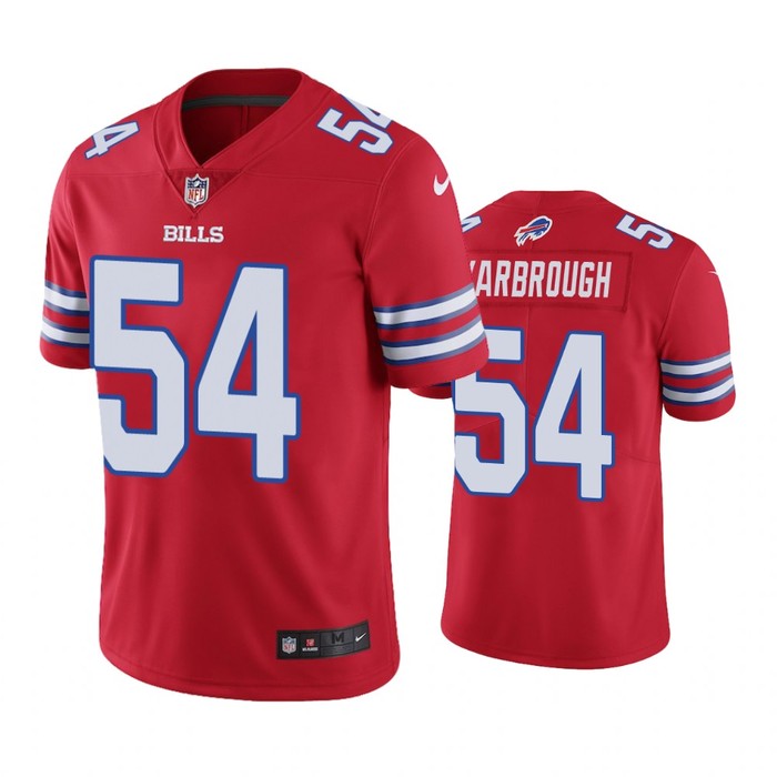 Buffalo Bills Eddie Yarbrough Red Nike Color Rush Limited Jersey - Cocomos