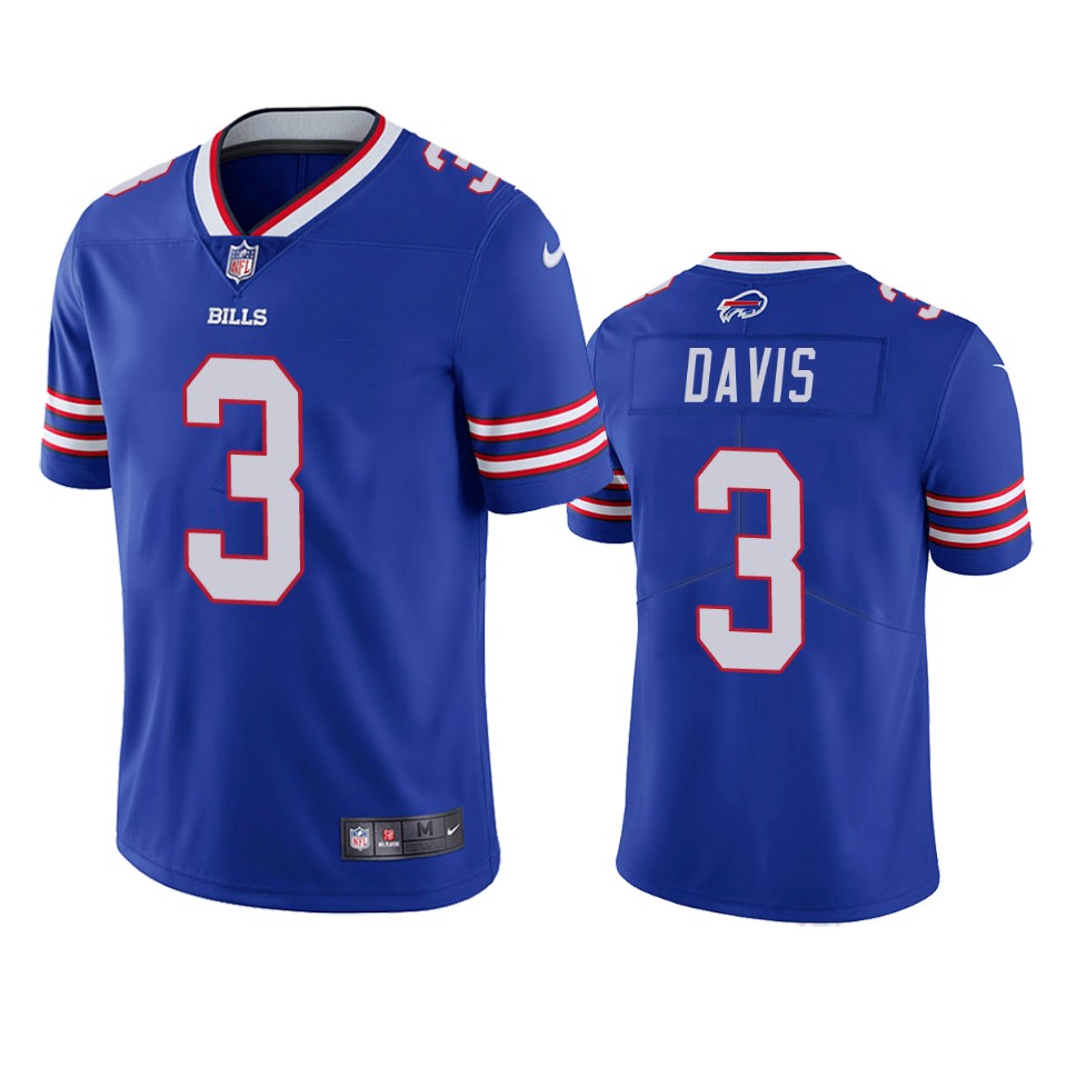 Buffalo Bills Gabriel Davis Royal Vapor Untouchable Limited Jersey - Cocomos