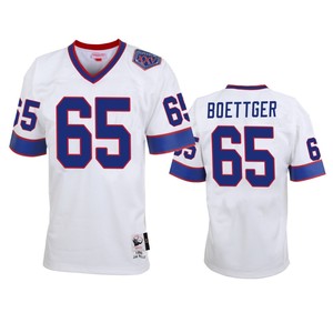 Buffalo Bills Ike Boettger White Vintage Replica Jersey - Men