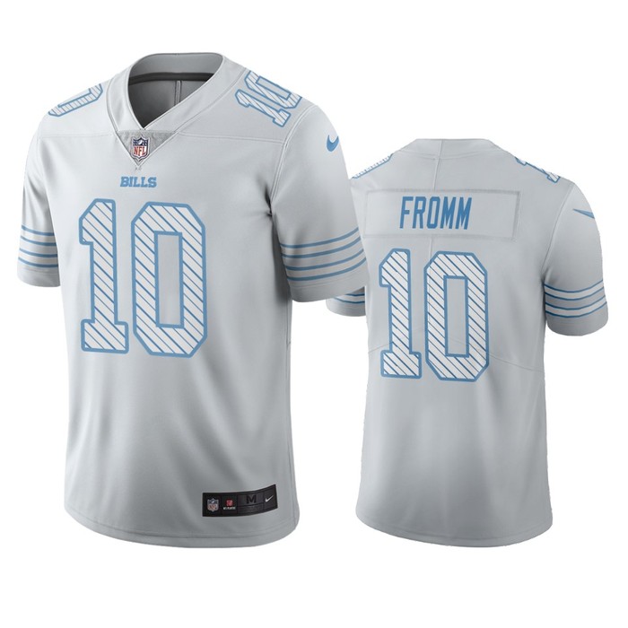 Buffalo Bills Jake Fromm White City Edition Vapor Limited Jersey - Cocomos