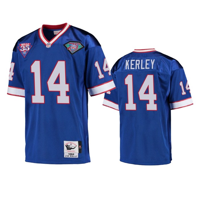 Buffalo Bills Jeremy Kerley Royal Vintage Replica Jersey - Men - Cocomos