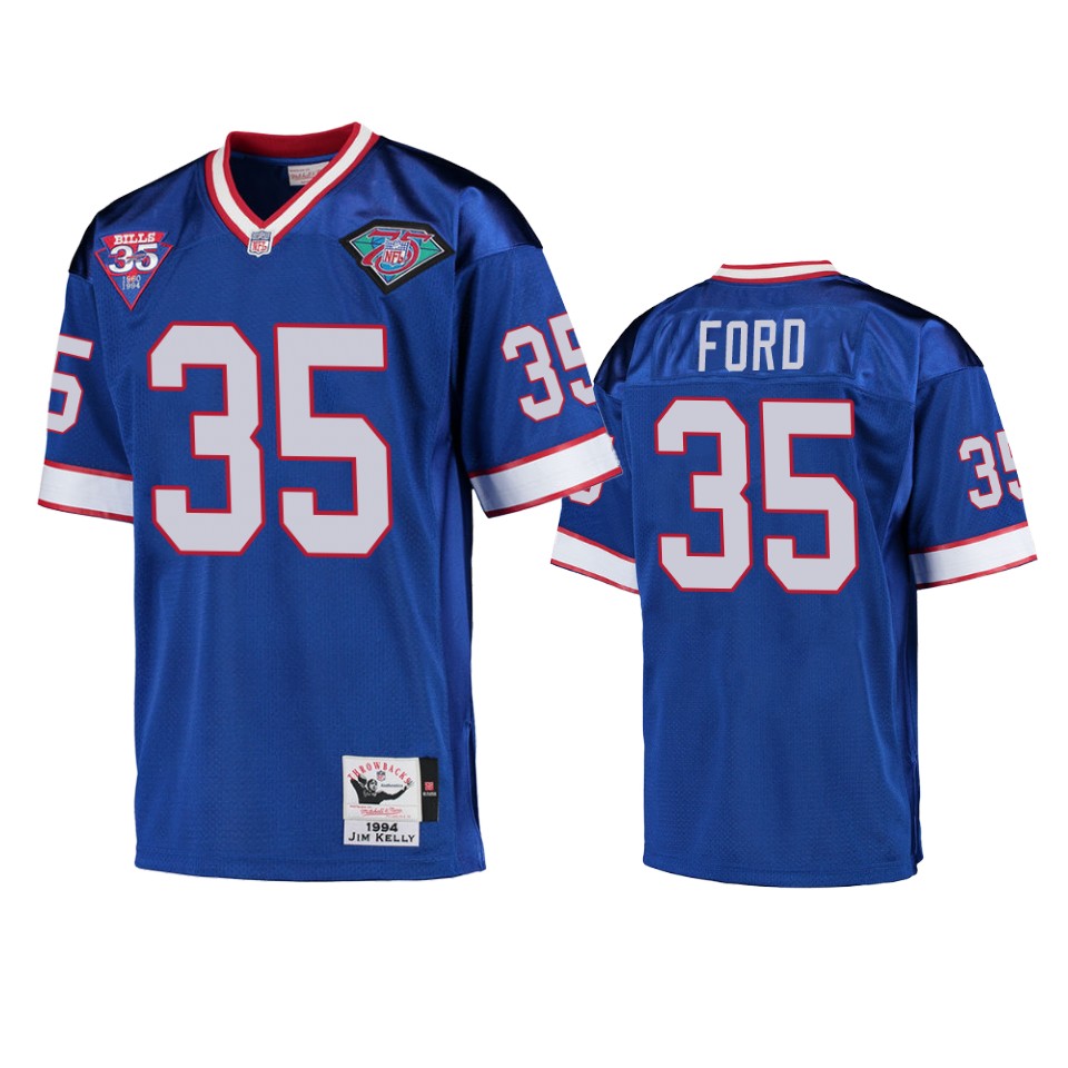 Buffalo Bills Keith Ford Royal Vintage Replica Jersey - Men - Cocomos