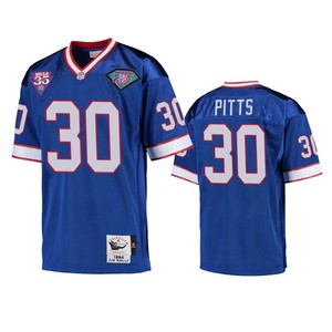 Buffalo Bills Lafayette Pitts Royal Vintage Replica Jersey - Men - Cocomos