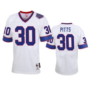 Buffalo Bills Lafayette Pitts White Vintage Replica Jersey - Men