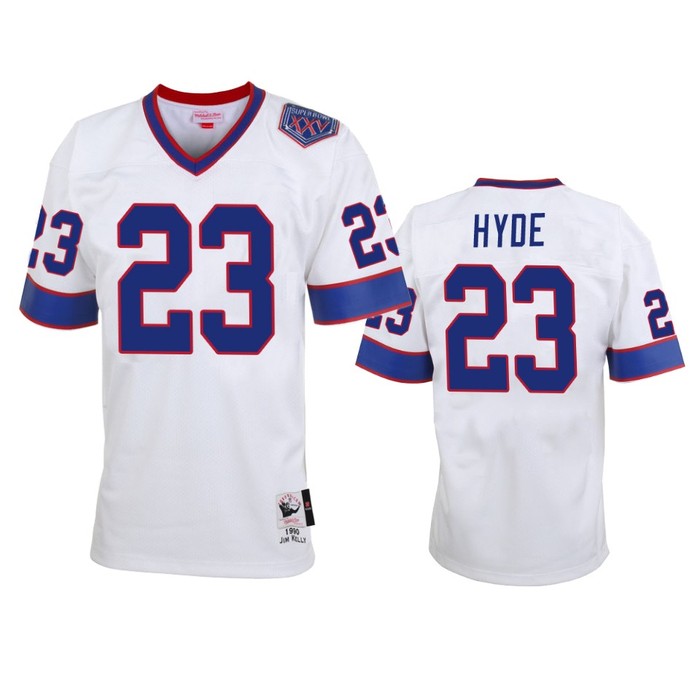 Buffalo Bills Micah Hyde White Vintage Replica Jersey - Men