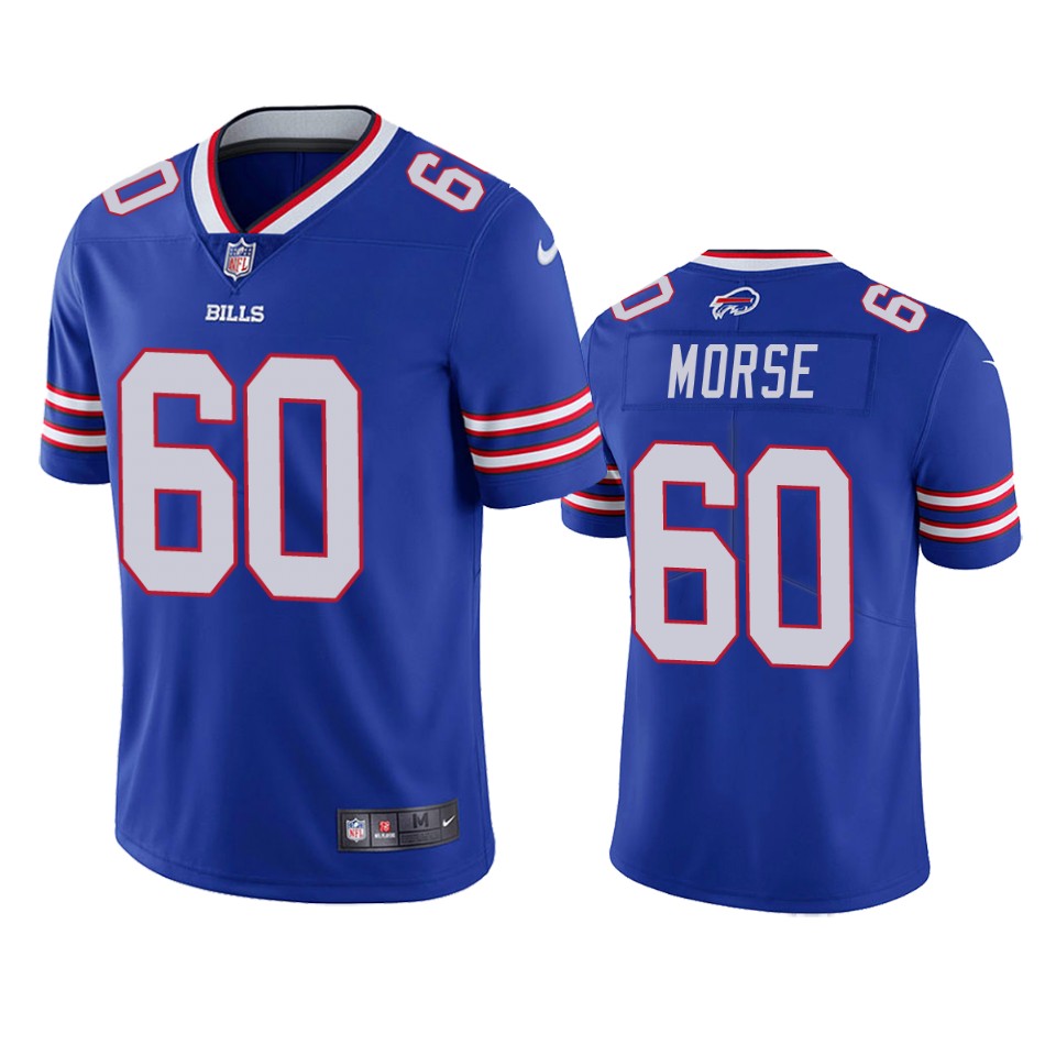 Buffalo Bills Mitch Morse Royal Vapor Limited Jersey - Cocomos