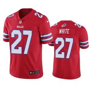 Buffalo Bills Tredavious White Red Vapor Limited Jersey