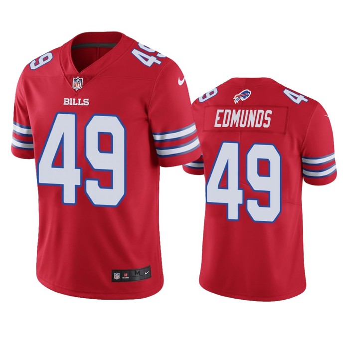 Buffalo Bills Tremaine Edmunds Red Vapor Limited Jersey