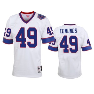 Buffalo Bills Tremaine Edmunds White Vintage Replica Jersey - Men