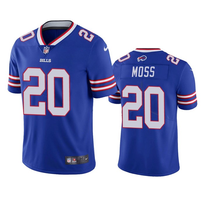 Buffalo Bills Zack Moss Royal Vapor Limited Jersey