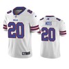 Buffalo Bills Zack Moss White Vapor Limited Jersey