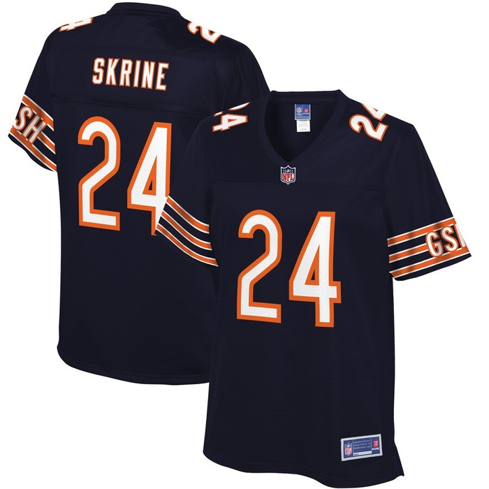 Buster Skrine Chicago Bears Nfl Pro Line Womens Player Jersey - Navy