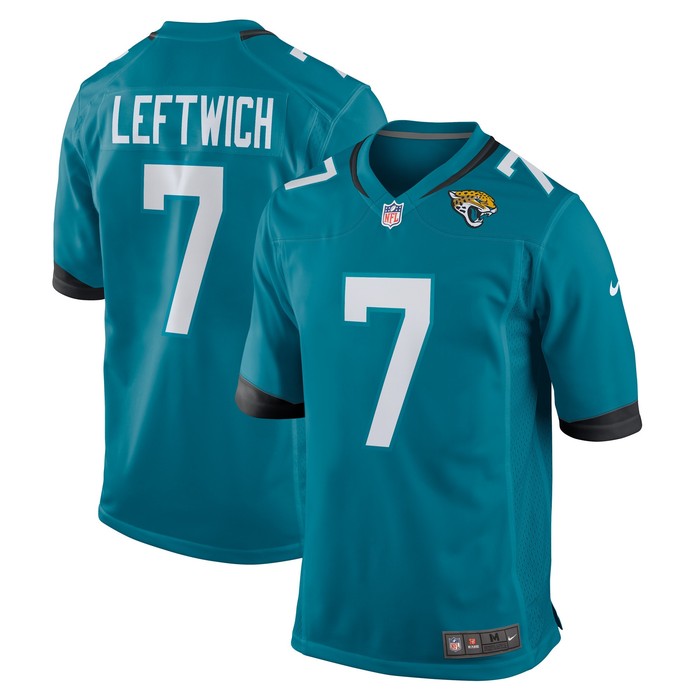 Byron Leftwich Jacksonville Jaguars Retired Player Game Jersey Teal Nfl