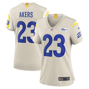 Cam Akers Los Angeles Rams Womens Game Jersey Bone Nfl