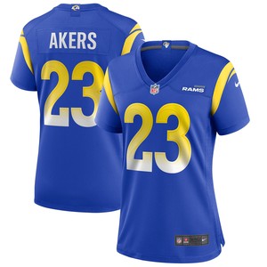 Cam Akers Los Angeles Rams Womens Game Player Jersey - Royal Nfl