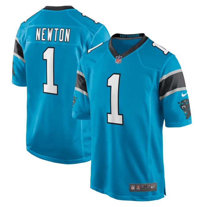 Cam Newton Carolina Panthers Alternate Player Game Jersey - Blue Nfl