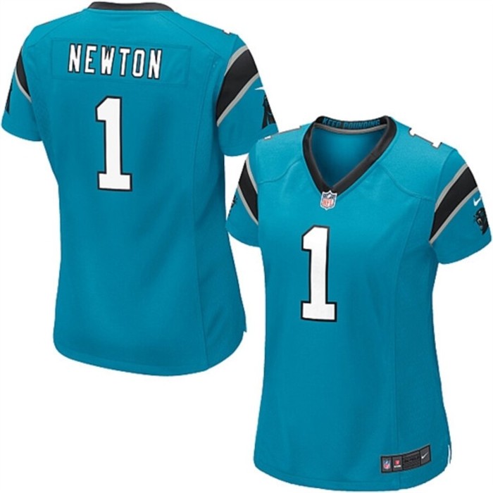 Cam Newton Carolina Panthers Nike Womens Game Jersey - Panther Blue