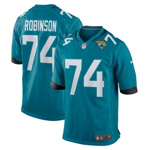 Cam Robinson Jacksonville Jaguars Game Jersey - Teal Nfl