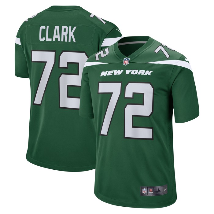 Cameron Clark New York Jets Game Jersey - Gotham Green Nfl