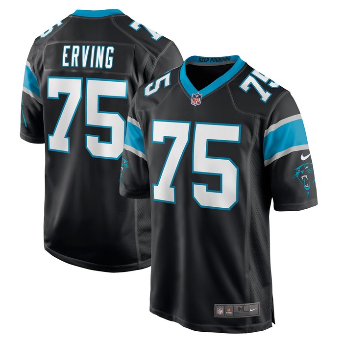 Cameron Erving Carolina Panthers Game Jersey - Black Nfl