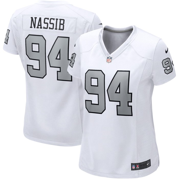 Carl Nassib Las Vegas Raiders Womens Alternate Game Jersey White Nfl