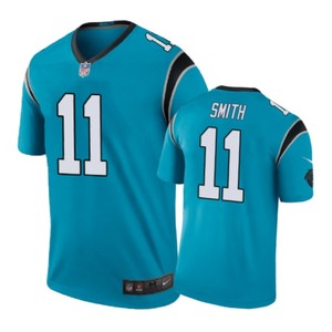 Carolina Panthers #11 Torrey Smith Nike Color Rush Blue Jersey - Cocomos