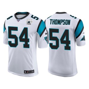 Carolina Panthers 25th Anniversary Shaq Thompson White Vapor Limited Jersey - Cocomos