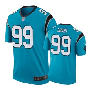 Carolina Panthers #99 Kawann Short Nike Color Rush Blue Jersey